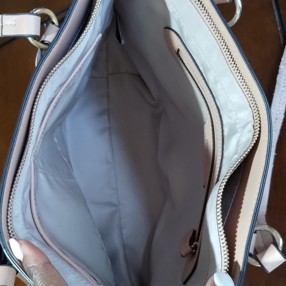 Nine West Women's Payton Small  Logofloral Tote Purse - Picture 6 of 9